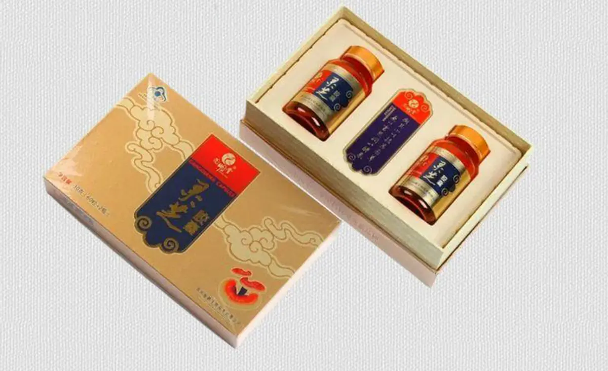 Custom Ganoderma lucidum capsule gift box main picture 2