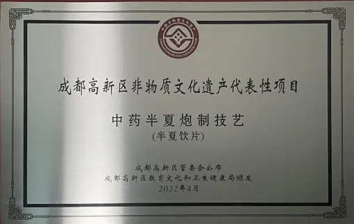 04 高新区非物质文化遗产代表性项目-中药半夏炮制技艺（半夏饮片）